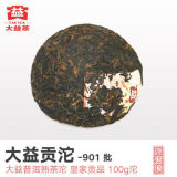 TAETEA Tribute Tuo * 2009 Menghai DAYI Gong Tuo Cooked Puer Pu-erh Tea 100g Box