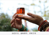 Wu Jin Mu Xiang 3 Years Aged Dark Tea Ya'an Tibetan Tea with Bamboo Basket 500g