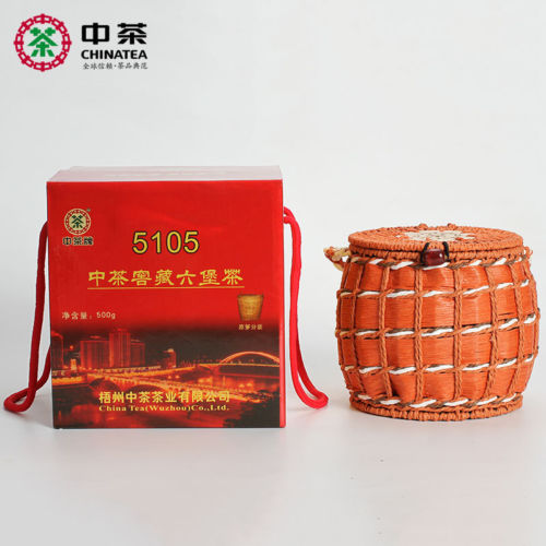 5105 WUZHOU Liu Pao Tea Liu Bao Hei Cha Aged Black Dark Tea 5105 WUZHOU Liu Pao Tea Liu Bao Hei Cha Aged Black Dark Tea