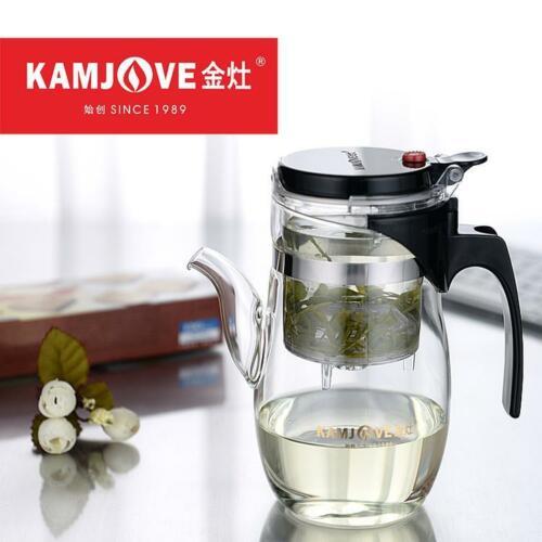 Kamjove TP-787 Heat Resistant Glass Kungfu Teapot Office Tea Cup 600ml Piaoyibei