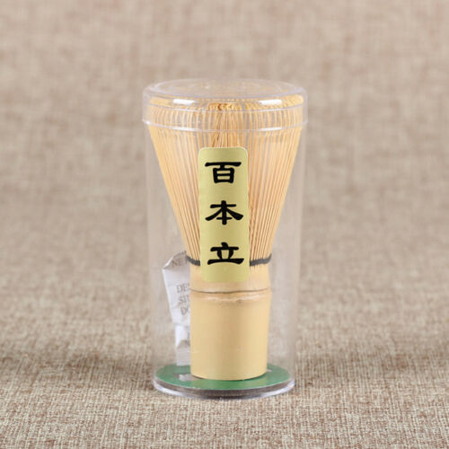 100 Prongs White Bamboo Chasen Whisk Japanese Ceremonial Matcha Bamboo Whisk