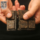 Hei Zhuan Tea Mini Dark Tea Organic Aged Slimming Dark Brick Black Tea 450g