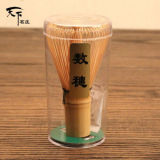 White Bamboo Shu Sui(Kazuho,72 Pondate) Bamboo Chasen Matcha Whisk Japanese