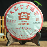 TAETEA 0532 * 2016 Yunnan Dayi Ripe Pu’er Tea Cake 357g High Grade 1601 Batch