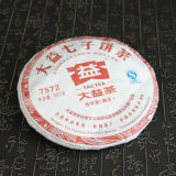 ORIGINAL Menghai Dayi 7572 Ripe Pu Erh Tea Cake + 7542 Raw Puer Tea 357g 2011