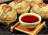 V93 * 2009 Yunnan MengHai Dayi V93 TAETEA Ripe Puer Pu Er Pu-erh Tuo Tea