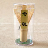 Tsuneho White Bamboo Chasen Matcha Whisk 64 Japanese Whisk for Preparing Matcha