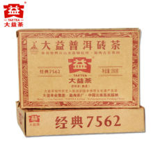 2010 Year Yunnan Menghai Tea Factory Dayi 7562 Pu'er Tea Ripe Shu Brick 250g