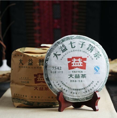 ORIGINAL Puerh 7542 Raw * 2011 Yunnan Menghai Dayi Raw Pu’er Tea Cake 357g