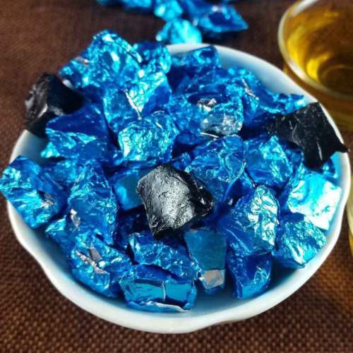 Jasmine Raw Pu'er Tea Resin (Blue Brocade Tea Tin)