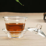 Borosilicate Heat-resistant Mouth-blown Clear Glass Gaiwan Middle Size 150ml