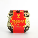 CHINA LIU PAO TEA 6166 Liupao Hei Cha Liu Bao Aged Black Dark Tea In Basket 250g