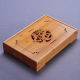 China Dragon & Phoenix Bamboo Kungfu Tea Ceremony Table Tabletop Serving Tray