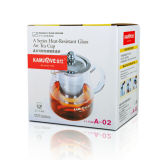 KAMJOVE A-02 Heat-Resistant Glass Art Tea Cup Teapot Gongfu Tea Maker 500ml