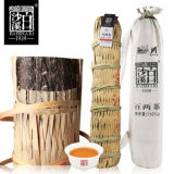 Baishaxi Bailiang Dark Tea Hua Juan Black Tea Slim with Bamboo Basket 3.625kg