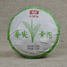 [GRANDNESS] Spring Bud Green Tuo * 2012 Yunnan Menghai Dayi Raw Pu’er Tea TAETEA