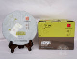 T7653 Round Iron Cake * 2014 Xiaguan Seal Series Green Pu Er Puer Raw Tea 357g