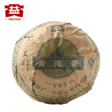 TAETEA V93 Qing Tuo Cha * Yunnan Menghai Dayi Pu-erh 2006 Raw Puer Tea Tuocha