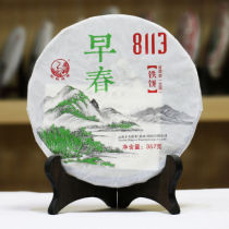 Early Spring 8113 Tie Bing * 2015 XiaGuan Tuocha Puer Puerh Raw Pu'er Sheng 357g