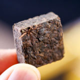 Old Aged Pu Erh Ripe Cooked Tea Gold Puer Tea Mini Tuo Cha Square Brick Tea 250g