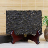 Haiwan Old Comrade Made Good Tea for The World Green Pu'er Brick 250g 2017 Raw