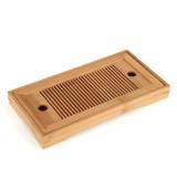 Small Bamboo Gongfu Tea Table Serving Tray 27*14cm Chinese Bamboo Tea Tray