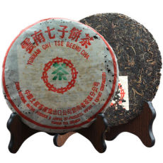 2003 Yunnan Zhongcha Tea Factory Green Seal Aged Puer Puerh Raw Sheng Tea 357g