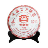 TAETEA 7572 * 2010 Yr Yunnan Menghai Dayi Ripe Pu’er Tea Cake 357g Shu Puer
