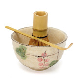 Japanese Ceremony Matcha Tea Set Green Tea Plus Optional Whisk Scoop Bowl Set