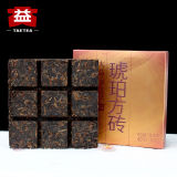 Amber Square Tea 60g * MengHai Tea Dayi TAETEA Classic Puer Shu Pu erh Ripe