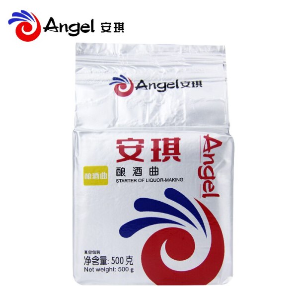 Angel Yeast Wine 500g / Pack Alcohol Yeast Active Dry Yeast Fermentation White Wine Brewing with Saccharomyces Cerevisiae Wine