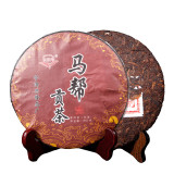 2013 Year Ji Shun Hao Ma Bang Tribute Tea Pu-erh 357g Cake Ripe Shu