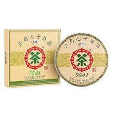 CHINATEA 7541 Classic Puer Raw Puerh Tea ZhongCha Liushan Tea Boxed 150g
