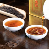CHINA TEA COFCO Zhong Cha Liubao Tea Liu Pao Tea Dark Tea 150g Golden Jar
