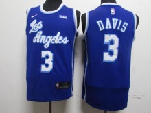 NBA New Laker Latin 3 Davis blue