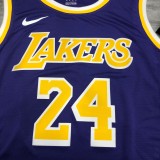 NBA Laker crew retro purple 24 Kobe  with chip  1:1