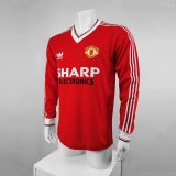 Retro 1983 Manchester United Home Long Sleeve 1:1