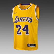 NBA Laker yellow Kobe Bryant No.24  1:1