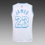 NBA Laker white James No.23  1:1