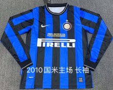 Retro Inter Milan Home Long Sleeve 1:1  2009-2010