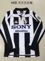 Retro Juventus Home  Long Sleeve 1:1   1997-1998