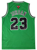 NBA Bulls #23 Jordan 1997-1998 Green Classic Mesh Jersey