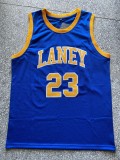 NBA Jordan high school # 23 blue shirt