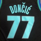 NBA Dallas Mavericks DONCIC #77 Top Quality Hot Pressing