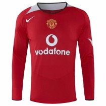 Retro Manchester United  Home Long Sleeve 1:1 2004-2006