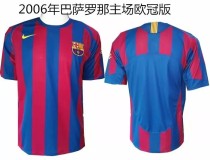 Retro Barcelona Home  Champions League 1：1  2005-2006