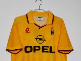 Retro AC Milan Away  yellow 1:1 1995-1996