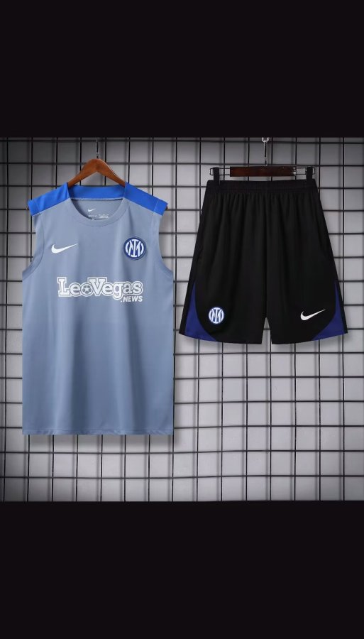 Inter Milan Training clothing Vest set 1:1   24-25