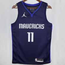 Mavericks IRVING #11 Sapphire Blue NBA Jerseys  24-25