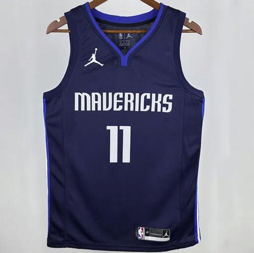 Mavericks IRVING #11 Sapphire Blue NBA Jerseys  24-25